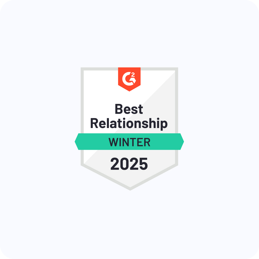 G2 Leader badge for Winter 2025