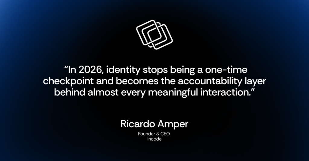 Quote from Ricardo Amper, Founder & CEO at Incode