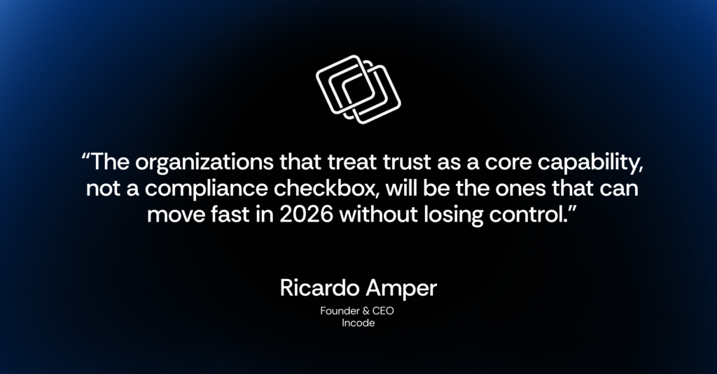 Quote from Ricardo Amper, Founder & CEO at Incode